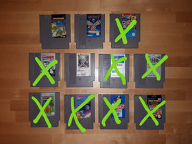 Pelejä 8bit Nintendoon (18-70e/kpl), Pelikonsolit ja pelaaminen, Viihde-elektroniikka, Ylöjärvi, Tori.fi Pelejä 8bit Nintendoon (18-70e/kpl), Pelikonsolit ja pelaaminen, Viihde-elektroniikka, Ylöjärvi, Tori.fi
