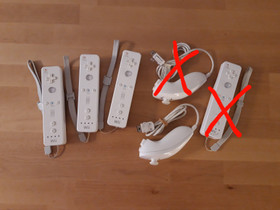 Aitoja Nintendo Wii ohjaimia (10-21e/kpl), Pelikonsolit ja pelaaminen, Viihde-elektroniikka, Ylöjärvi, Tori.fi