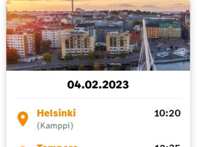 Onnibus Helsinki-Tampere 4.2, Matkat, risteilyt ja lentoliput, Matkat ja liput, Helsinki, Tori.fi Onnibus Helsinki-Tampere 4.2, Matkat, risteilyt ja lentoliput, Matkat ja liput, Helsinki, Tori.fi