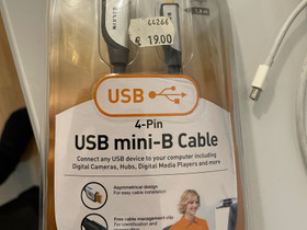 USB mini b kaapeli (USB-A) 1.8 m, Muu tietotekniikka, Tietokoneet ja lisälaitteet, Espoo, Tori.fi
