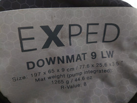 Exped downmat 9 LW, Ulkoilu ja retkeily, Urheilu ja ulkoilu, Joensuu, Tori.fi Exped downmat 9 LW, Ulkoilu ja retkeily, Urheilu ja ulkoilu, Joensuu, Tori.fi
