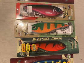 Buster jerkit, Vieheet ja uistimet, Metsästys ja kalastus, Turku, Tori.fi Buster jerkit, Vieheet ja uistimet, Metsästys ja kalastus, Turku, Tori.fi