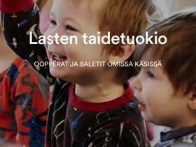 Lasten taidetuokio 30.1.2023, 3 lippua, Keikat, konsertit ja tapahtumat, Matkat ja liput, Espoo, Tori.fi Lasten taidetuokio 30.1.2023, 3 lippua, Keikat, konsertit ja tapahtumat, Matkat ja liput, Espoo, Tori.fi