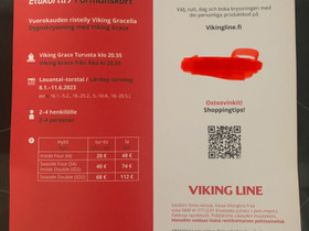Viking Line, lähtö Turusta Gracella klo 20:55, Matkat, risteilyt ja lentoliput, Matkat ja liput, Turku, Tori.fi