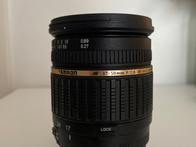 Tamron AF 17-50mm F/2.8 Di II XR/Canon, Objektiivit, Kamerat ja valokuvaus, Nokia, Tori.fi Tamron AF 17-50mm F/2.8 Di II XR/Canon, Objektiivit, Kamerat ja valokuvaus, Nokia, Tori.fi