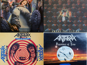 4kpl Anthrax vinyyliä, Musiikki CD, DVD ja äänitteet, Musiikki ja soittimet, Pori, Tori.fi 4kpl Anthrax vinyyliä, Musiikki CD, DVD ja äänitteet, Musiikki ja soittimet, Pori, Tori.fi