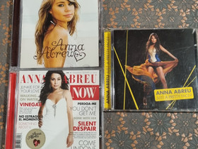 Anna Abreu cd-levyt 3kpl, Musiikki CD, DVD ja äänitteet, Musiikki ja soittimet, Vehmaa, Tori.fi