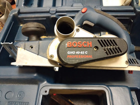 Bosch GHO 40-82c Professional höylä, Työkalut, tikkaat ja laitteet, Rakennustarvikkeet ja työkalut, Lohja, Tori.fi Bosch GHO 40-82c Professional höylä, Työkalut, tikkaat ja laitteet, Rakennustarvikkeet ja työkalut, Lohja, Tori.fi