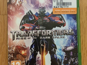 Transformers rise of the dark spark Xbox one:lle, Pelikonsolit ja pelaaminen, Viihde-elektroniikka, Tampere, Tori.fi