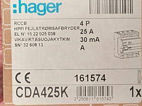 Hager vikavirtasuojakytkimiä, Sähkötarvikkeet, Rakennustarvikkeet ja työkalut, Helsinki, Tori.fi Hager vikavirtasuojakytkimiä, Sähkötarvikkeet, Rakennustarvikkeet ja työkalut, Helsinki, Tori.fi