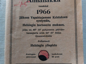 Almanakka 1966, Muu keräily, Keräily, Turku, Tori.fi Almanakka 1966, Muu keräily, Keräily, Turku, Tori.fi
