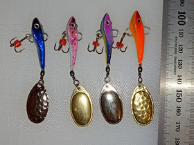 Rane Gnome spintail x 4 / 8g, Vieheet ja uistimet, Metsästys ja kalastus, Kankaanpää, Tori.fi Rane Gnome spintail x 4 / 8g, Vieheet ja uistimet, Metsästys ja kalastus, Kankaanpää, Tori.fi