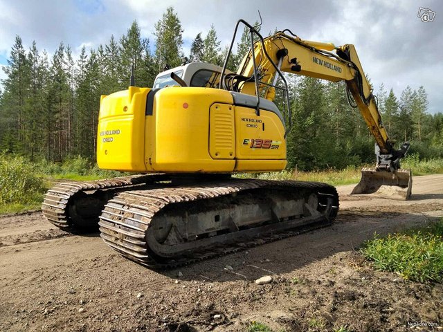 New Holland E 135 SR-1ES + Kallistaja Ja Indexator 2