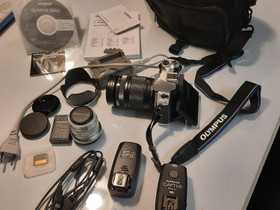 Olympus E-M10 Mark ll digikamera + lisäosat, Kamerat, Kamerat ja valokuvaus, Pori, Tori.fi