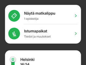 Vr Helsinki-Oulu pe 17.2, Matkat, risteilyt ja lentoliput, Matkat ja liput, Helsinki, Tori.fi Vr Helsinki-Oulu pe 17.2, Matkat, risteilyt ja lentoliput, Matkat ja liput, Helsinki, Tori.fi