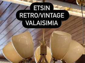Rerto/vintage valaisimia, Valaisimet, Sisustus ja huonekalut, Helsinki, Tori.fi