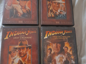 4x Indiana jones dvd, Elokuvat, Pyhäjärvi, Tori.fi