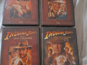 4x Indiana jones dvd, Elokuvat, Pyhäjärvi, Tori.fi 4x Indiana jones dvd, Elokuvat, Pyhäjärvi, Tori.fi