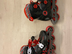 Oxelo In-line skates size 28-30 black/red, Rullaluistelu ja skeittaus, Urheilu ja ulkoilu, Espoo, Tori.fi Oxelo In-line skates size 28-30 black/red, Rullaluistelu ja skeittaus, Urheilu ja ulkoilu, Espoo, Tori.fi