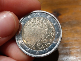 Eino Leino 2 euron kolikko 2016, Rahat ja mitalit, Keräily, Laihia, Tori.fi Eino Leino 2 euron kolikko 2016, Rahat ja mitalit, Keräily, Laihia, Tori.fi