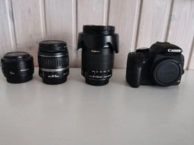 Canon EOS500D + objektiivit ja salama, Kamerat, Kamerat ja valokuvaus, Vantaa, Tori.fi Canon EOS500D + objektiivit ja salama, Kamerat, Kamerat ja valokuvaus, Vantaa, Tori.fi