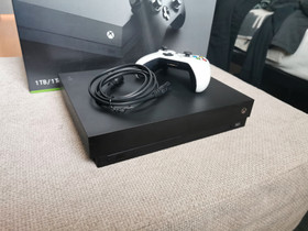 Xbox One X, Pelikonsolit ja pelaaminen, Viihde-elektroniikka, Hollola, Tori.fi