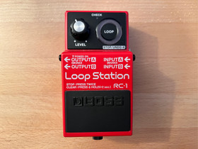 Loopperi Boss RC-1, Kitarat, bassot ja vahvistimet, Musiikki ja soittimet, Oulu, Tori.fi Loopperi Boss RC-1, Kitarat, bassot ja vahvistimet, Musiikki ja soittimet, Oulu, Tori.fi