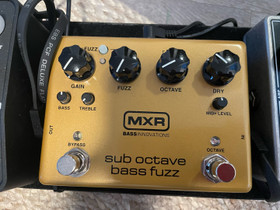 M/V: MXR M 287 Sub Octave Bass Fuzz, Kitarat, bassot ja vahvistimet, Musiikki ja soittimet, Oulu, Tori.fi M/V: MXR M 287 Sub Octave Bass Fuzz, Kitarat, bassot ja vahvistimet, Musiikki ja soittimet, Oulu, Tori.fi