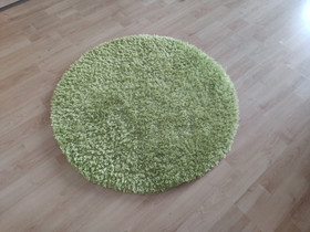 Pyöreä matto 70 cm vaalean vihreä, Matot ja tekstiilit, Sisustus ja huonekalut, Nokia, Tori.fi