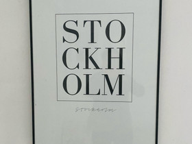 Stockholm-juliste, Sisustustavarat, Sisustus ja huonekalut, Vantaa, Tori.fi