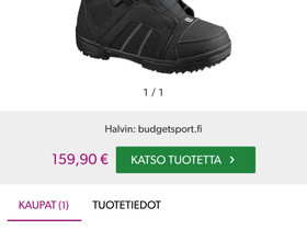 Salomon scarlet lumilautakengät, Laskettelu ja lautailu, Urheilu ja ulkoilu, Liperi, Tori.fi Salomon scarlet lumilautakengät, Laskettelu ja lautailu, Urheilu ja ulkoilu, Liperi, Tori.fi