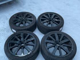 5x120 18x8 ja uudet kesäkumet, Renkaat ja vanteet, Oulu, Tori.fi 5x120 18x8 ja uudet kesäkumet, Renkaat ja vanteet, Oulu, Tori.fi