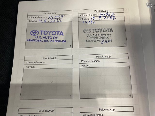 TOYOTA COROLLA 19