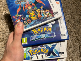 3DS Pokemon pelejä, Pelikonsolit ja pelaaminen, Viihde-elektroniikka, Joensuu, Tori.fi 3DS Pokemon pelejä, Pelikonsolit ja pelaaminen, Viihde-elektroniikka, Joensuu, Tori.fi