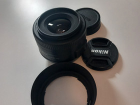 Nikon AF-S Nikkor 35mm f1.8 DX, Objektiivit, Kamerat ja valokuvaus, Lappeenranta, Tori.fi