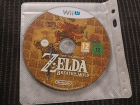 The Legend of Zelda: Breath of the Wild WiiU Loose, Pelikonsolit ja pelaaminen, Viihde-elektroniikka, Kokkola, Tori.fi