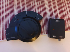 Toslink - RCA konvertteri ja Toslink kytkin, Kotiteatterit ja DVD-laitteet, Viihde-elektroniikka, Porvoo, Tori.fi Toslink - RCA konvertteri ja Toslink kytkin, Kotiteatterit ja DVD-laitteet, Viihde-elektroniikka, Porvoo, Tori.fi