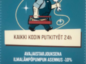 Putkimies, Ilmalämpöpumppu, Palvelut, Kerava, Tori.fi Putkimies, Ilmalämpöpumppu, Palvelut, Kerava, Tori.fi