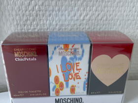 Moschino miniature collection, Kauneudenhoito ja kosmetiikka, Terveys ja hyvinvointi, Hamina, Tori.fi
