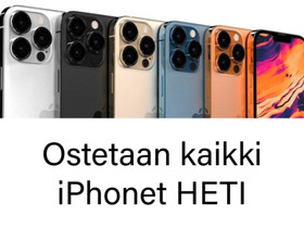 O; Kaikki iPhonet heti, Puhelimet, Puhelimet ja tarvikkeet, Helsinki, Tori.fi