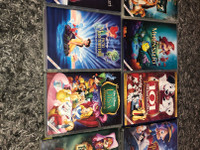 Disney dvd (pieni merenneito, pinocchio, Liisa ihm