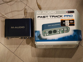 M-Audio Fast track Pro, Muu musiikki ja soittimet, Musiikki ja soittimet, Jyväskylä, Tori.fi M-Audio Fast track Pro, Muu musiikki ja soittimet, Musiikki ja soittimet, Jyväskylä, Tori.fi