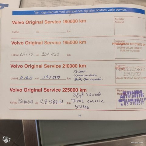 Volvo S40 20