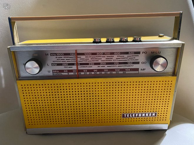 Telefunken radio, Audio ja musi...