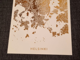 Karttajuliste Helsinki, Taulut, Sisustus ja huonekalut, Skyl, Tori.fi