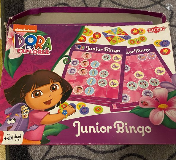 Dora bingo, Lelut ja pelit, Las...