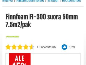 Finnfoam tai joku muu vastaava eriste, Rakennuspalvelut, Kitee, Tori.fi Finnfoam tai joku muu vastaava eriste, Rakennuspalvelut, Kitee, Tori.fi