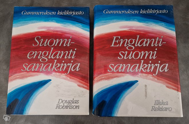 Suomi-Englanti ja Englanti-Suomi sanakirjat, ...