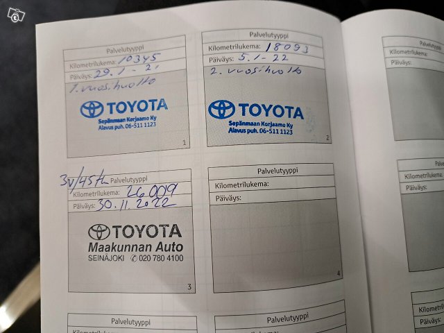 TOYOTA COROLLA 21