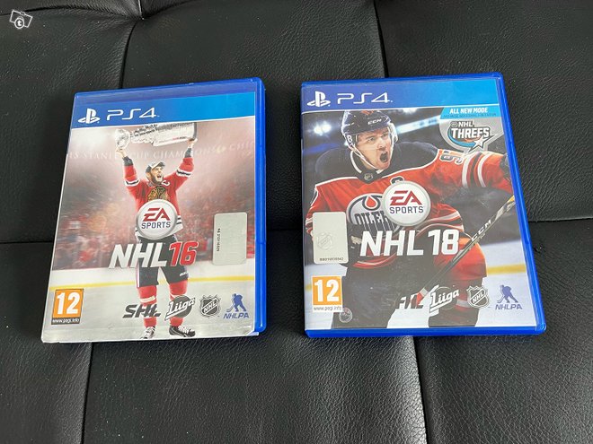 PS4 NHL 16 & 18 pelit, Pelikons...